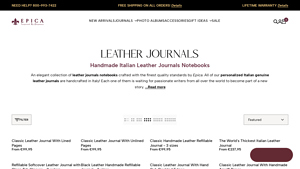 Epica - Handmade Italian Leather Journals