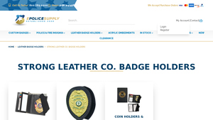 Strong Leather Company - Badge Holders and Wallets