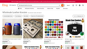 Etsy - Wholesale Leather Koozies