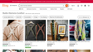 Etsy - Radio Harness Leather