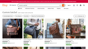 Etsy - Custom Satchels