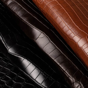 Featured image for the exotic leather wholesale guide