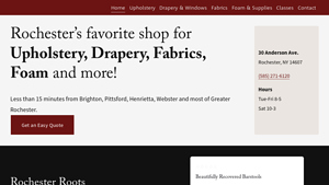Fabrics & Findings - Upholstery & Slipcovers