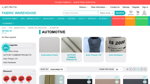 Fabric Warehouse - Automotive Upholstery Fabrics