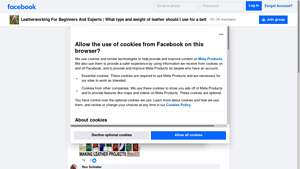 Facebook - Leatherworking Essentials