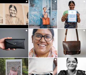 An application scenario or product detail of fair trade leather bag - Image 17