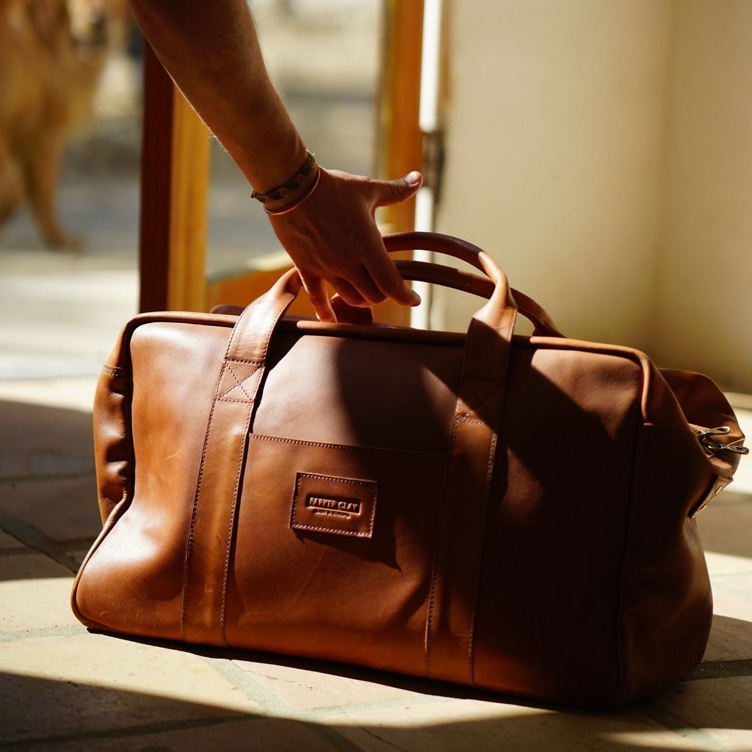 An application scenario or product detail of fair trade leather bag - Image 18