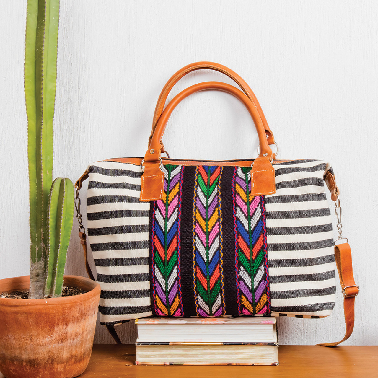 An application scenario or product detail of fair trade leather handbags - Image 8