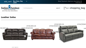 Fashion Furniture Co - Leather Sofas