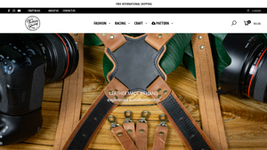Fashion Racing - Leather Camera Harness & Straps