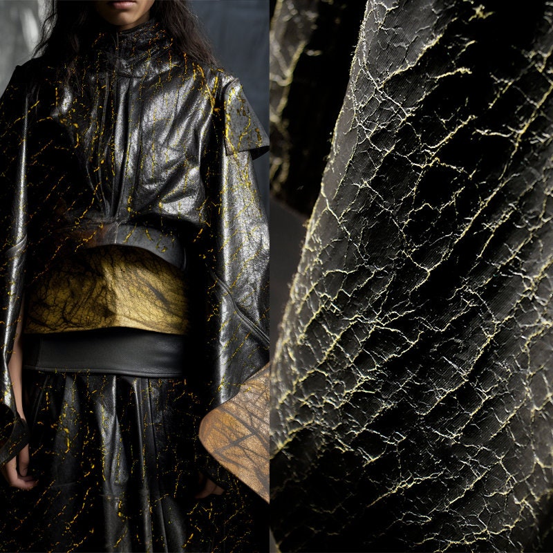 An application scenario or product detail of faux leather fabric near me - Image 15