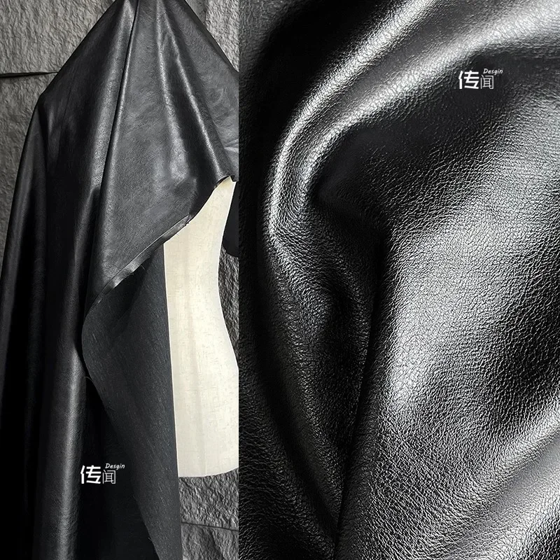 An application scenario or product detail of faux leather garment fabric - Image 17