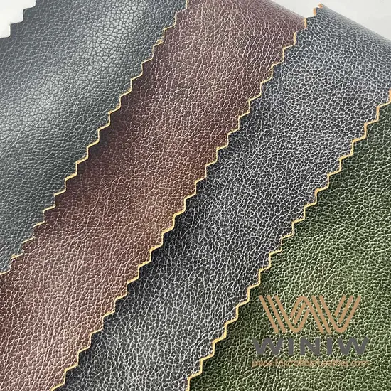 An application scenario or product detail of faux leather garment fabric - Image 18