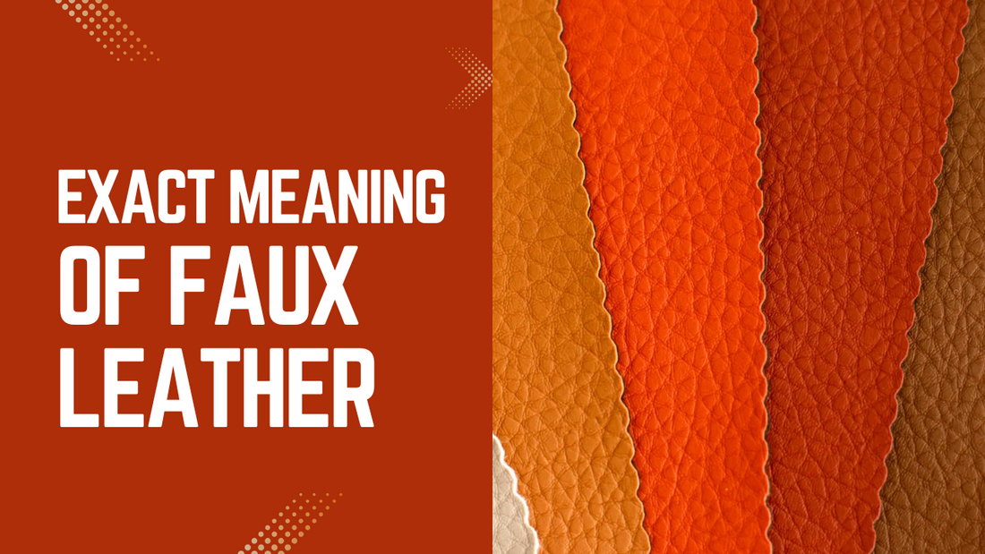 An application scenario or product detail of faux leather meaning - Image 11