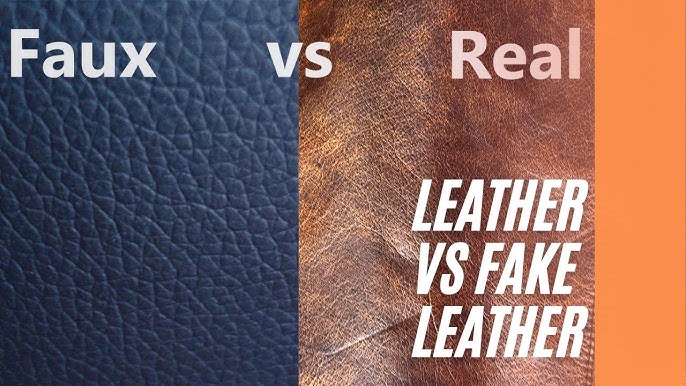 An application scenario or product detail of faux leather vs real leather - Image 6