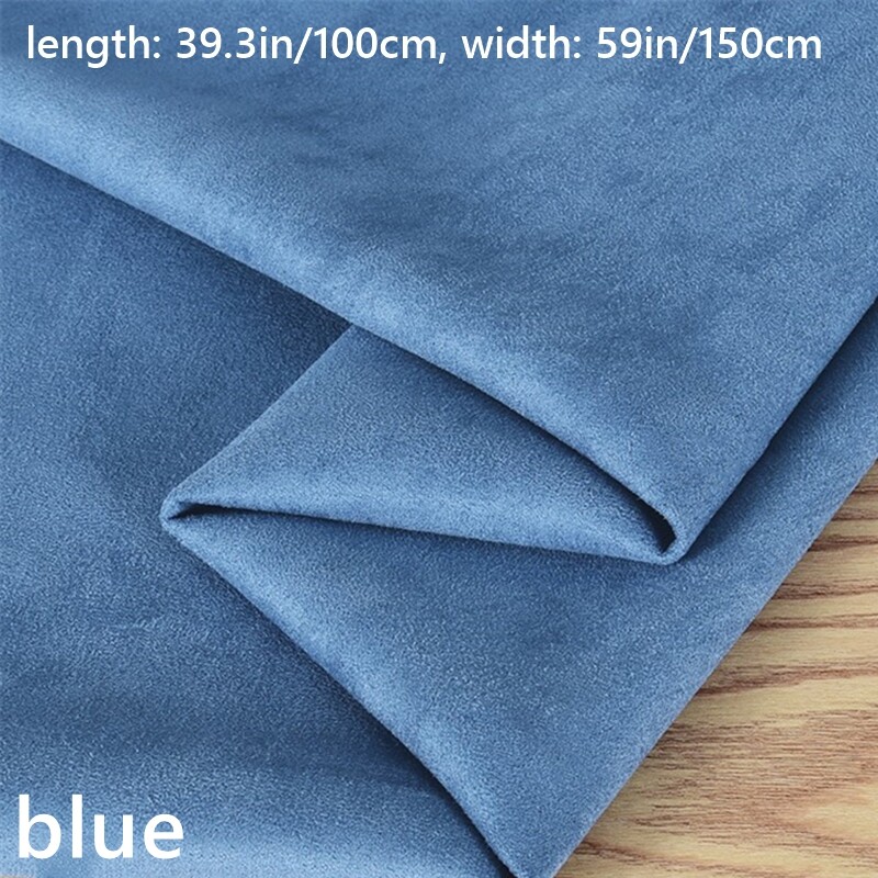An application scenario or product detail of faux suede fabric for clothing - Image 3