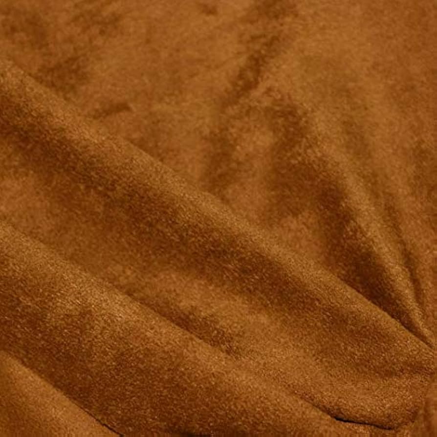 An application scenario or product detail of faux suede fabric for clothing - Image 7