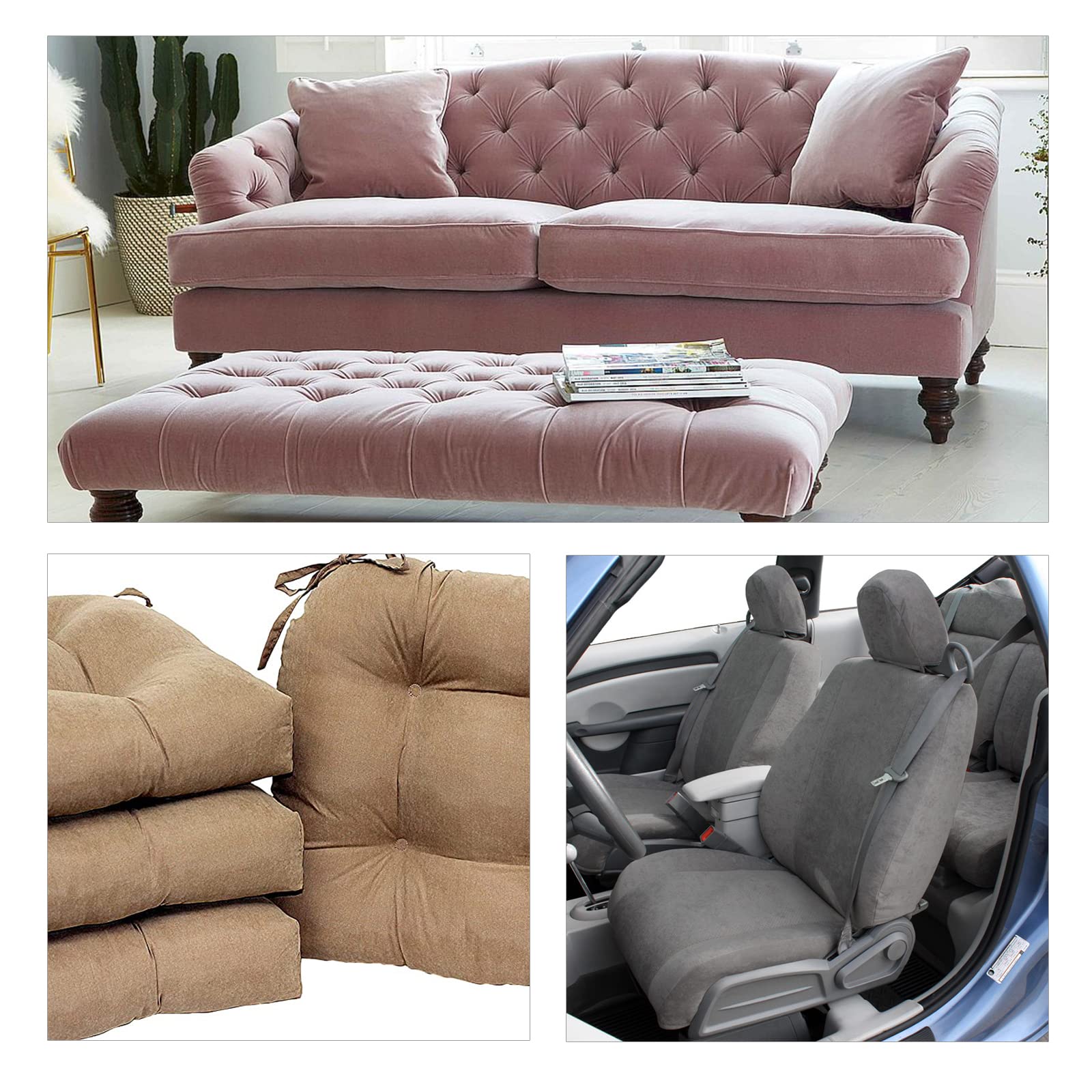 An application scenario or product detail of faux suede sofa - Image 13
