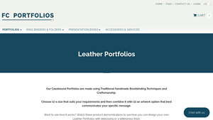 FC Portfolios - Personalized Leather Portfolios & Folders