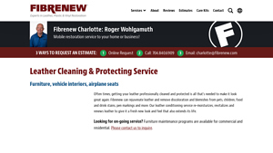 Fibrenew - Leather Cleaning and Protection Service