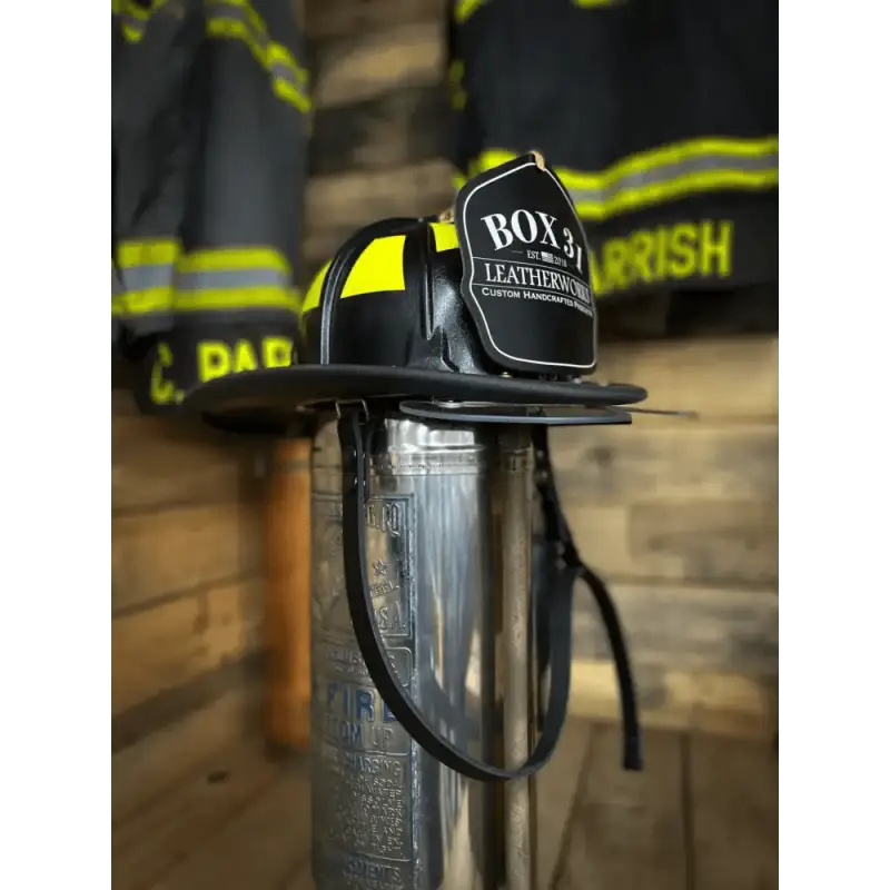 An application scenario or product detail of firefighter helmet leather chin strap - Image 16
