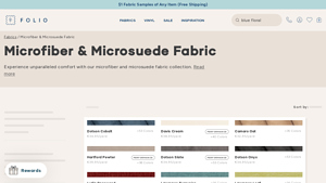 Folio Fabrics - Microfiber & Microsuede Collection