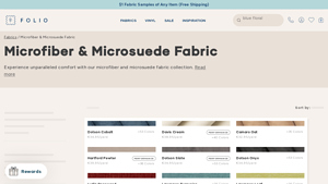 Folio Fabrics - Microfiber & Microsuede Collection