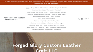 Forged Glory - Custom Leather Heat Shields