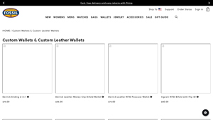Fossil - Custom Leather Wallets