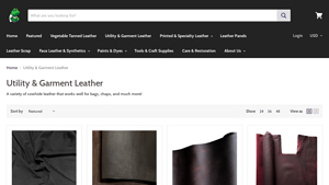 Frog Jelly Leather - Italian Suede Hide - Black