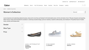 Gabor - Women's Synthetic Leather Shoes