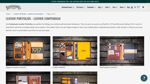 Galen Leather - Handmade Leather Portfolio & Folio Cases