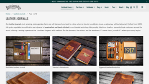 Galen Leather - Handcrafted Leather Journals