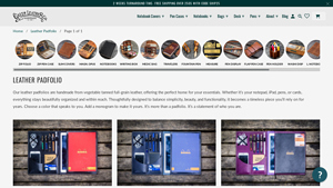 Galen Leather - Custom Leather Padfolio