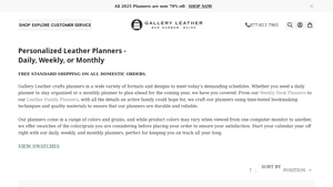 Gallery Leather - Personalized Planners