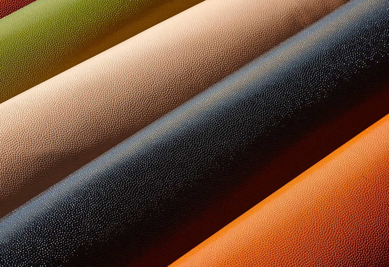 An application scenario or product detail of genuine leather fabric - Image 10