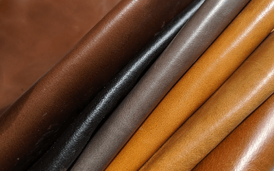 An application scenario or product detail of genuine leather fabric for upholstery - Image 3
