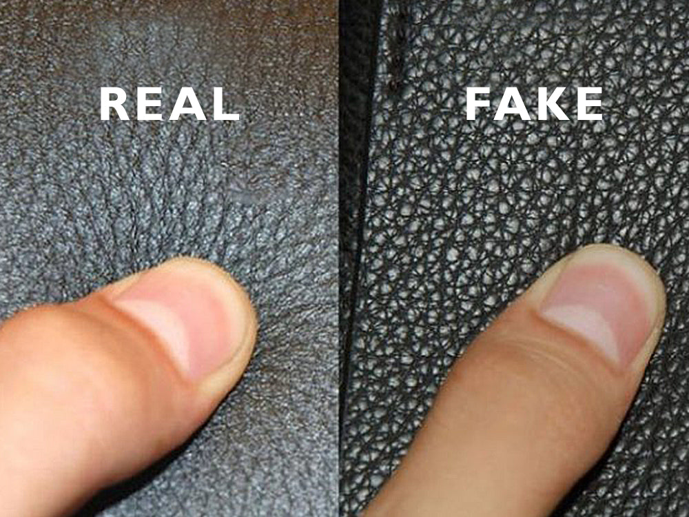 An application scenario or product detail of genuine leather vs faux leather - Image 7
