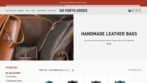 Goforth Goods - Handmade Leather Bags