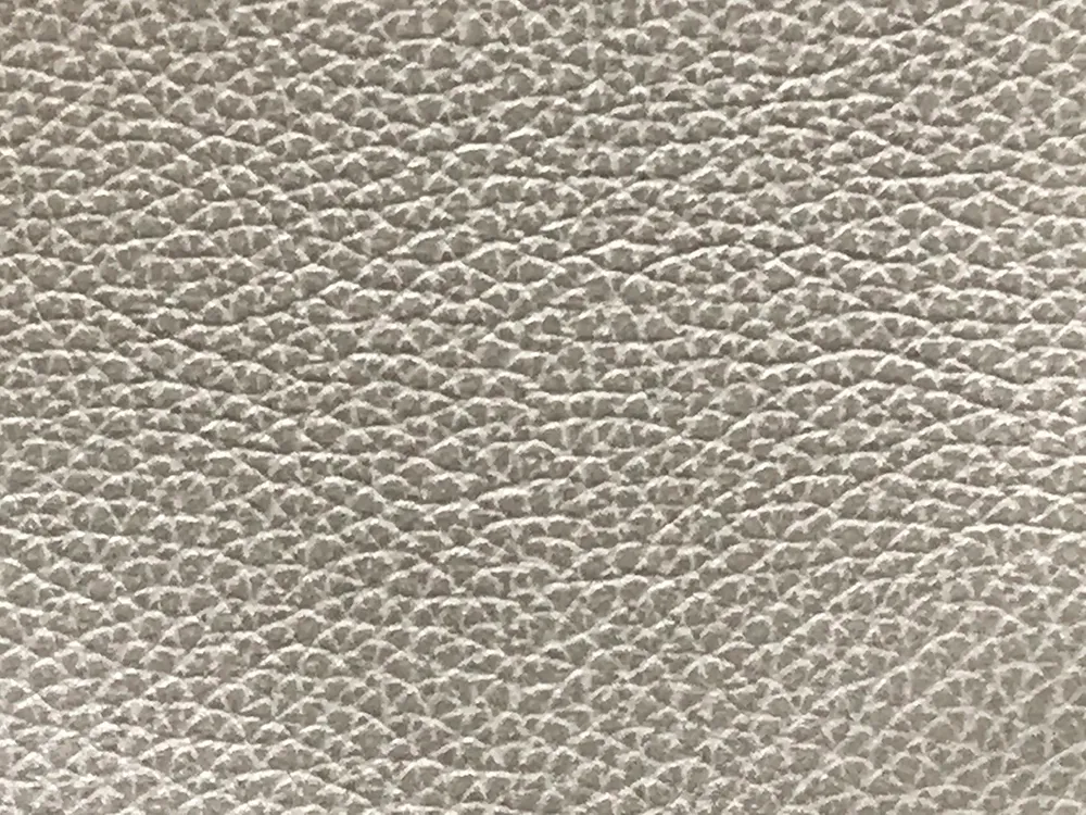An application scenario or product detail of gray leather fabric - Image 11