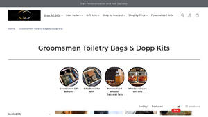 Groomsday - Best Groomsmen Toiletry Bags