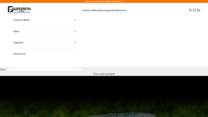 Gunsmith Fitness - Bespoke Custom Weightlifting Belt