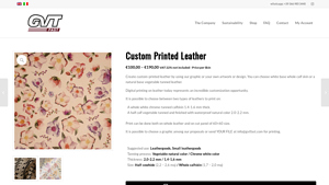 GVT Fast - Custom Printed Leather