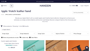HandDN - Apple Watch Leather Bands
