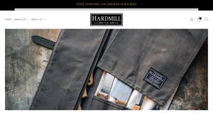 Hardmill - Leather Cast Iron Skillet Handle Cover
