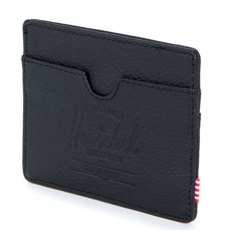 An application scenario or product detail of herschel supply leather wallet - Image 1