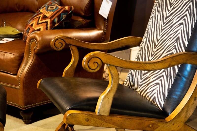 An application scenario or product detail of hickory leather company chair - Image 9