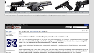Holster Makers - Custom Leather Solutions
