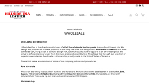 Hillside Leather - Wholesale Motorcycle Gear