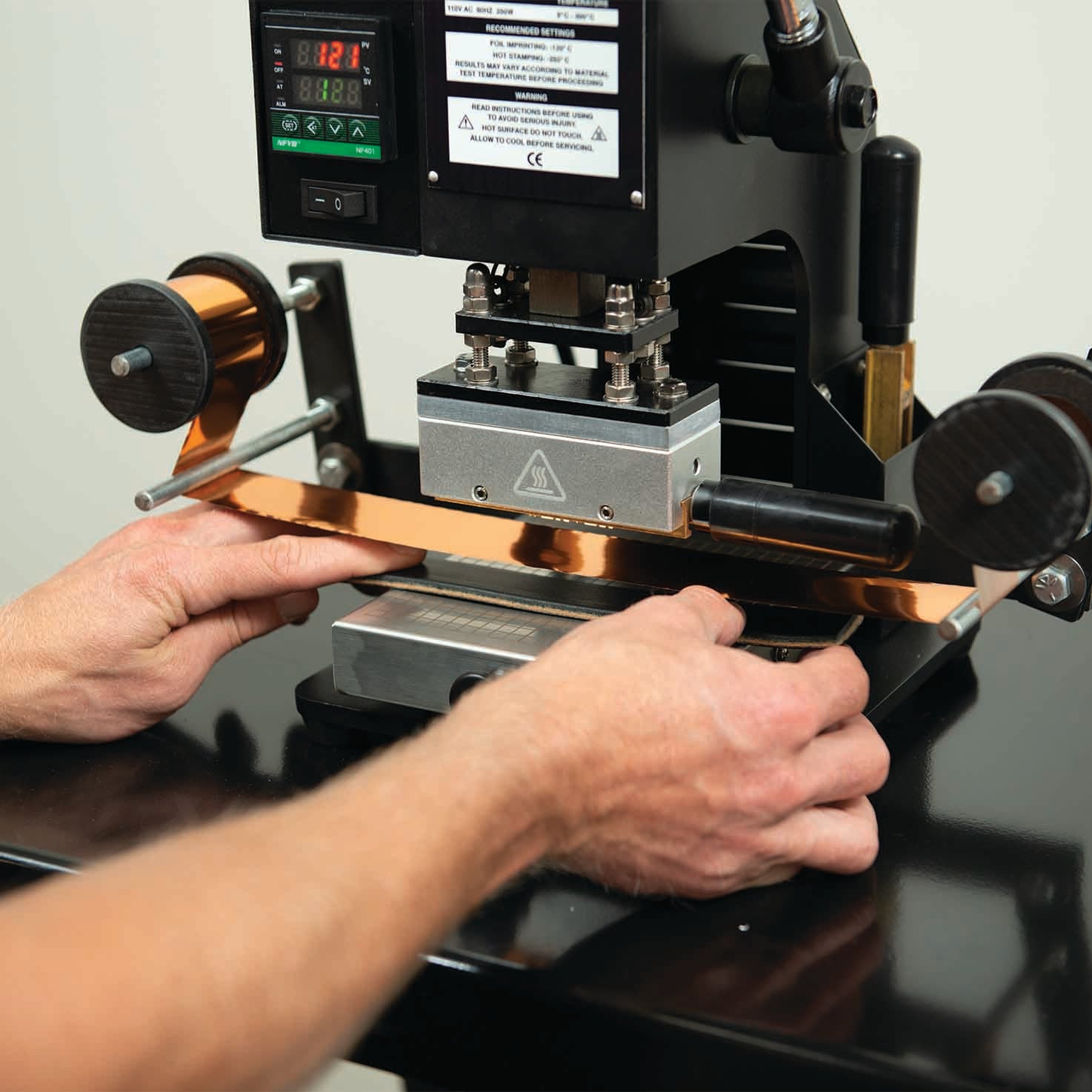 An application scenario or product detail of hot leather stamp - Image 18